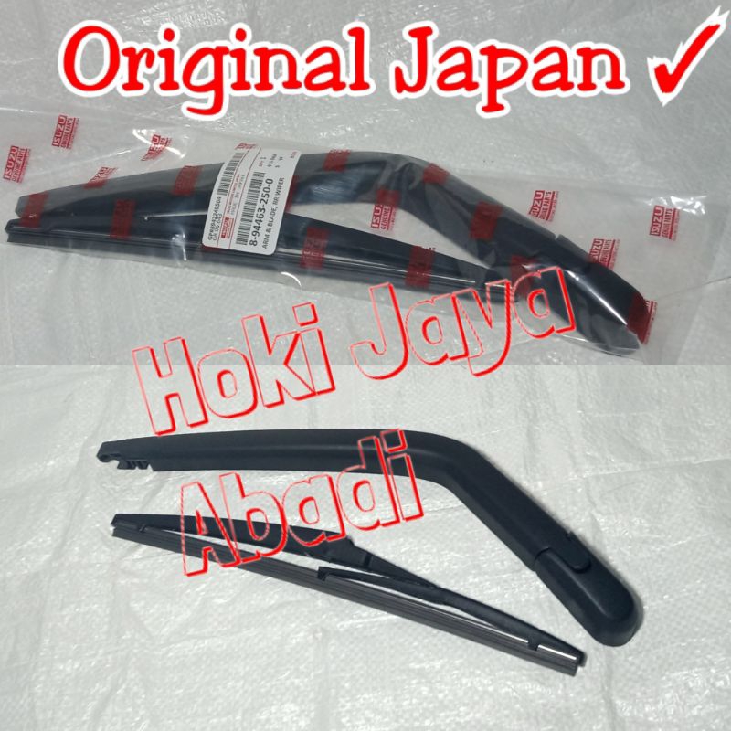 Wiper Arm Blade Kaca Belakang Isuzu Panther Kapsul Capsul Grand Touring Ls HI 1set Original JAPAN 20