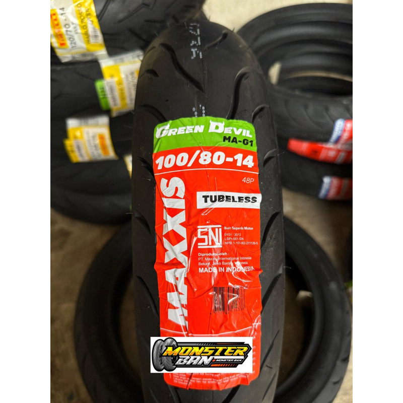 maxxis green devil uk 100/80-14