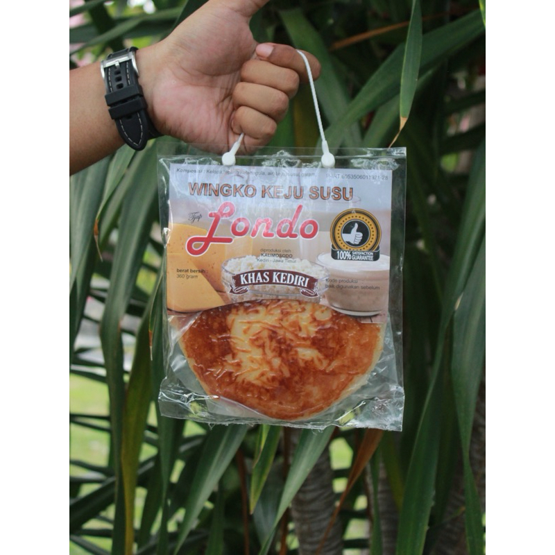

Wingko Londo Rasa Keju Susu Plus Butter