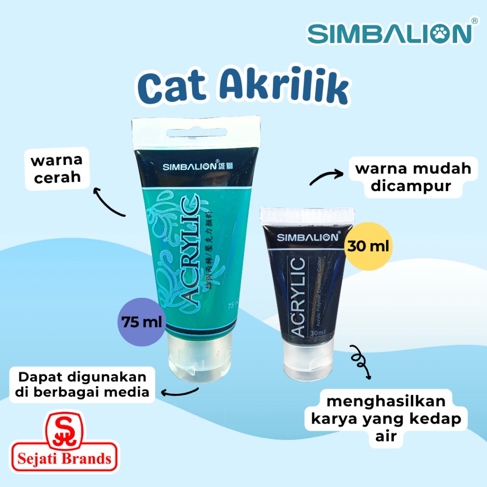 

Simbalion Cat Acrylic Color NAC 75 ML Cat akrilik d Z2Y7