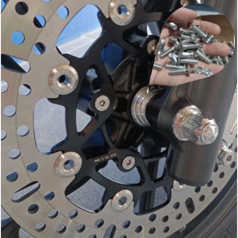 BAUT DISC SLIM VARIO LUBANG 5 STAINLESS (1BAUT)