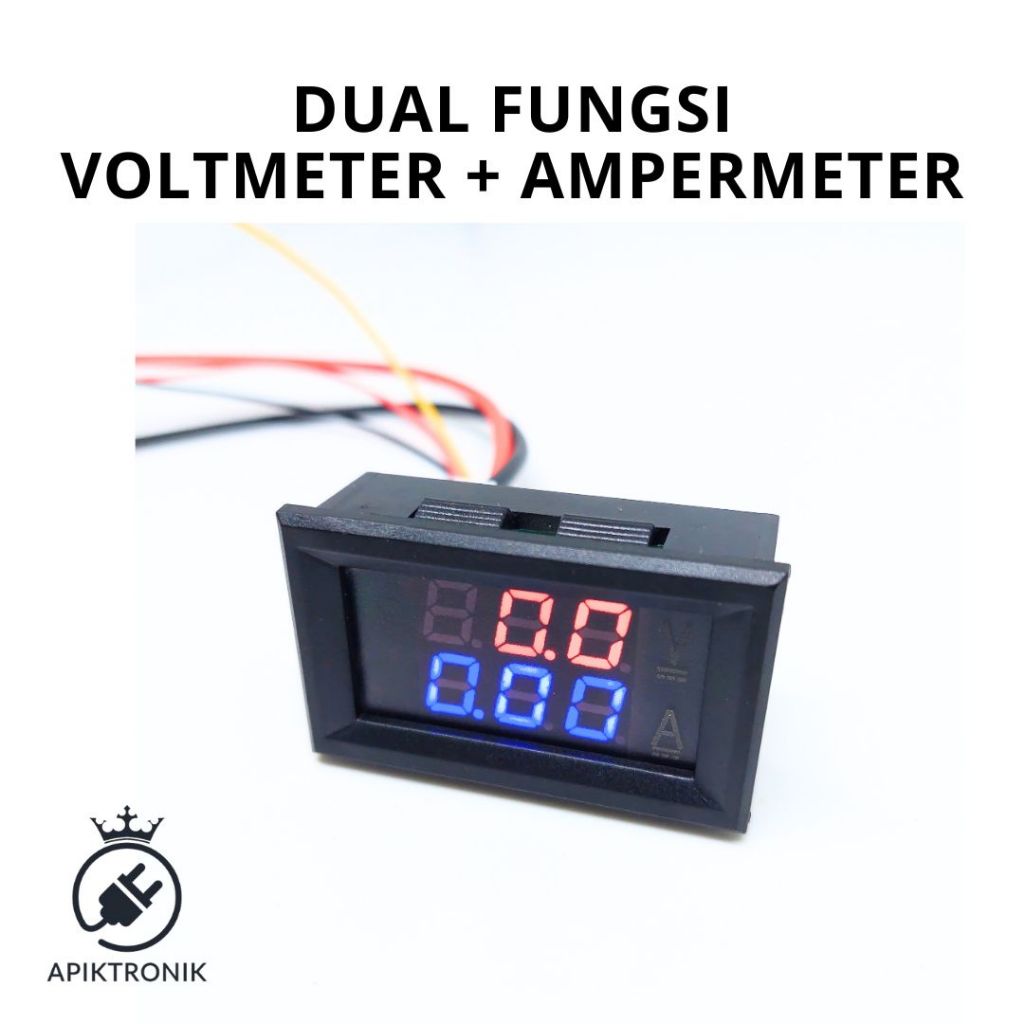 Digital Volt Meter Digital Amper Meter Volt meter dan Amper meter DC  digital
