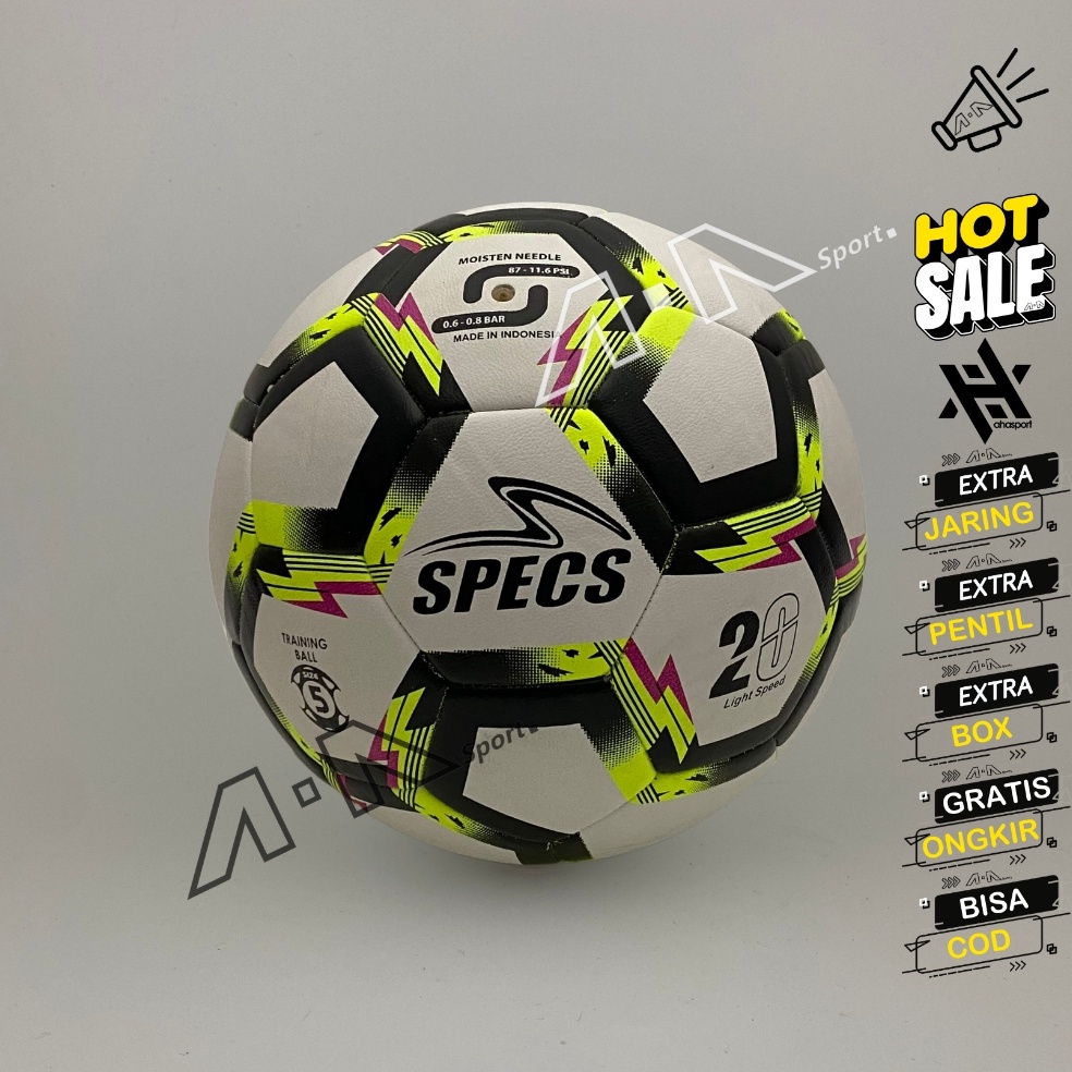 Bola kaki size 5 Bola sepak SPECS LIGHTSPEED 2 bola kaki SPECS LIGHT SPEED 2 size 5 g J8Y5