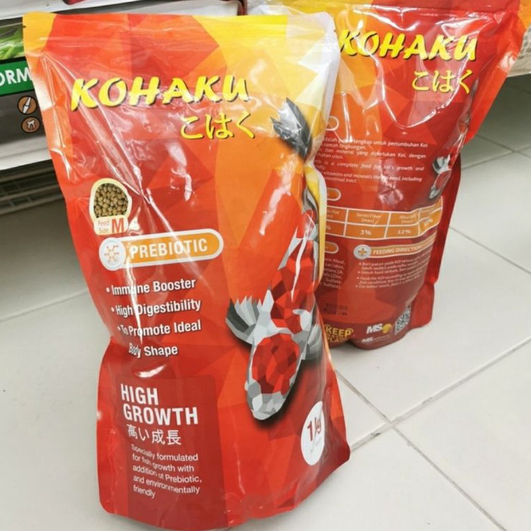 Serba Menarik  kohaku high growth  pakan ikan  pakan koi  kohaku medium  kohaku large  kohaku m  koh