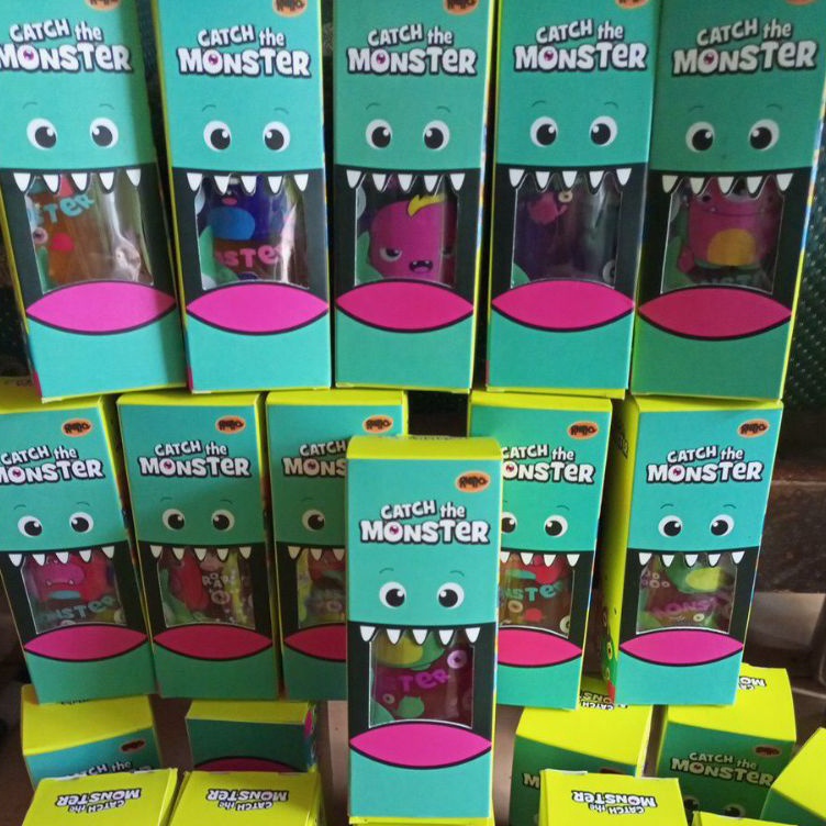 KODE R52S Rhino Catch The monster mainan anak assorted 1 pcs