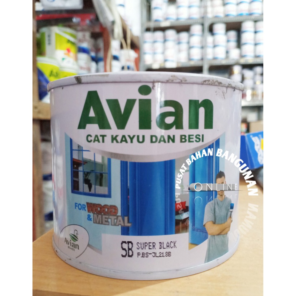 

Cat Kayu Besi Avian 45 lt Cat Minyak 45 ml cat kayu 45 cc Cat Avian High Gloss Enamel 12 kg d X3P7