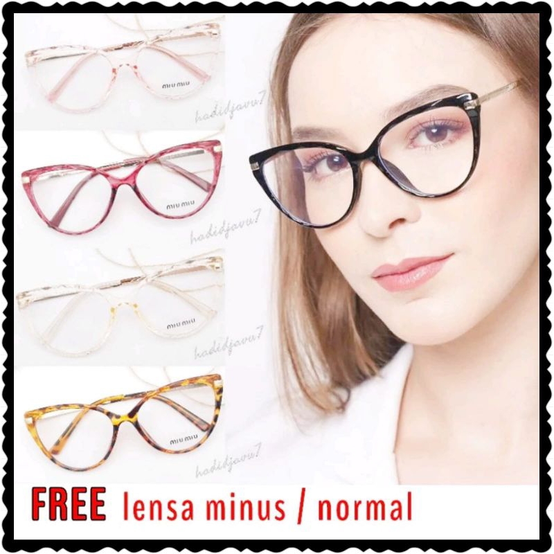 LARA | kacamata cat eye 9013