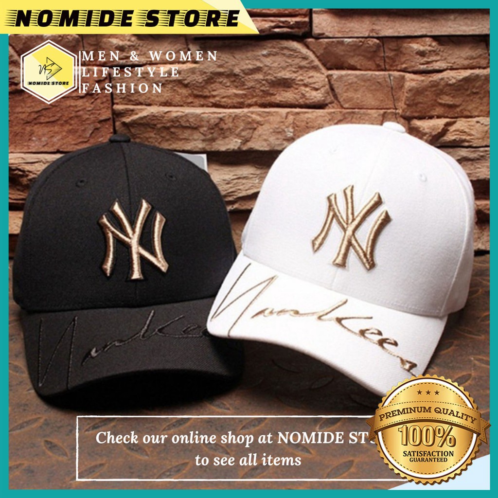 TERBATAS Topi Baseball NY Yankees Bahan Cotton Import Topi NY Original Topi MLB Topi Distro Topi Bas