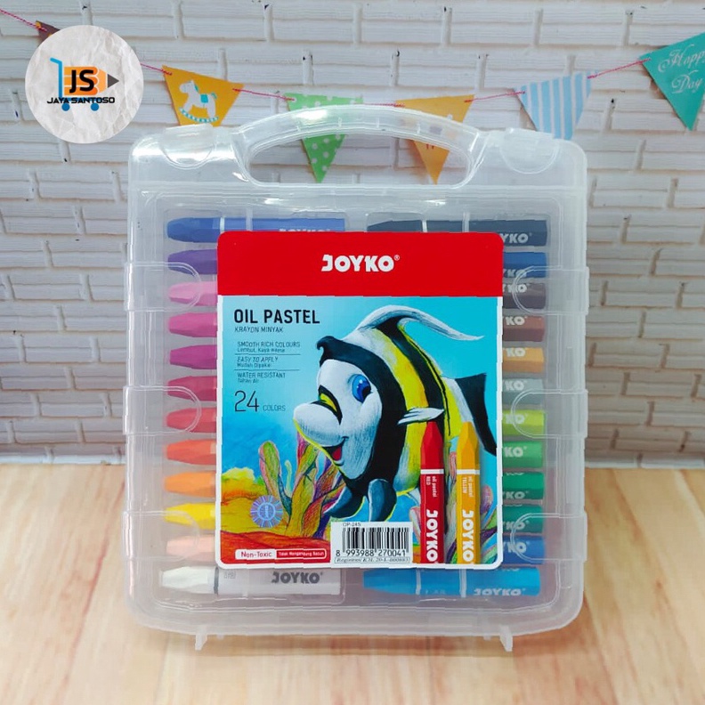 

Krayon Crayon TiTi JOYKO 24 Warna Oil Pastel OP24S y K5W2