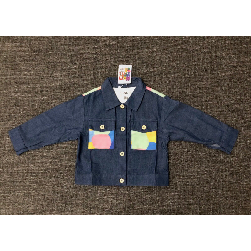 NEW jaket jeans anak soleram bomba denim