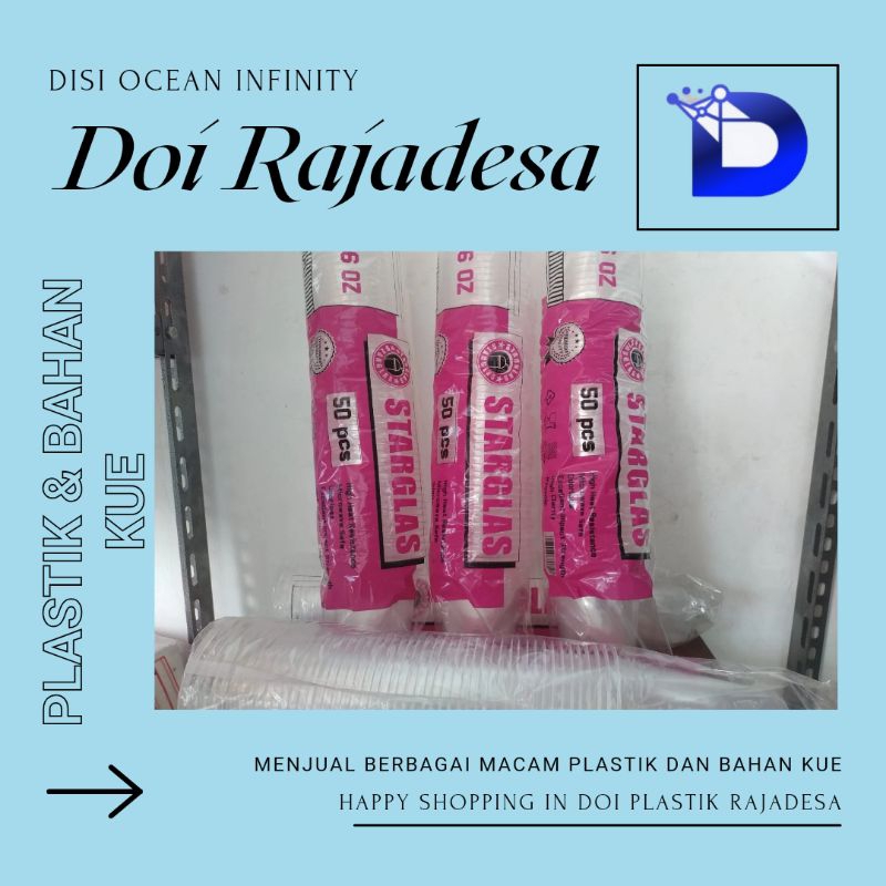 Cup Gelas Starglass Uk. 16 Oz