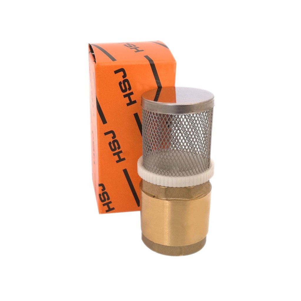 Foot Klep Kuningan 1/2”, 3/4” dan 1” Foot Valve Tusen Klep Footklep - Foot Klep Kuningan Saringan Po