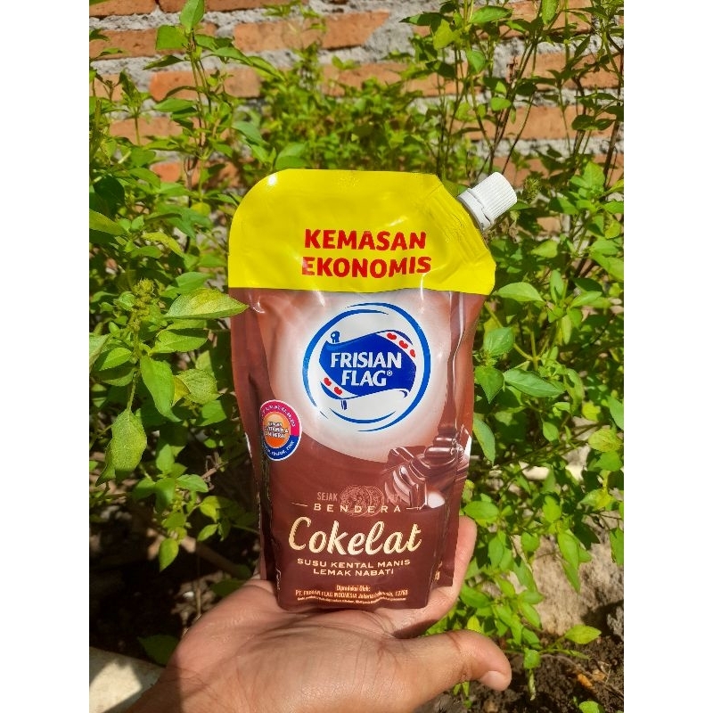

susu frisian flag coklat kemasan pouch 545gr