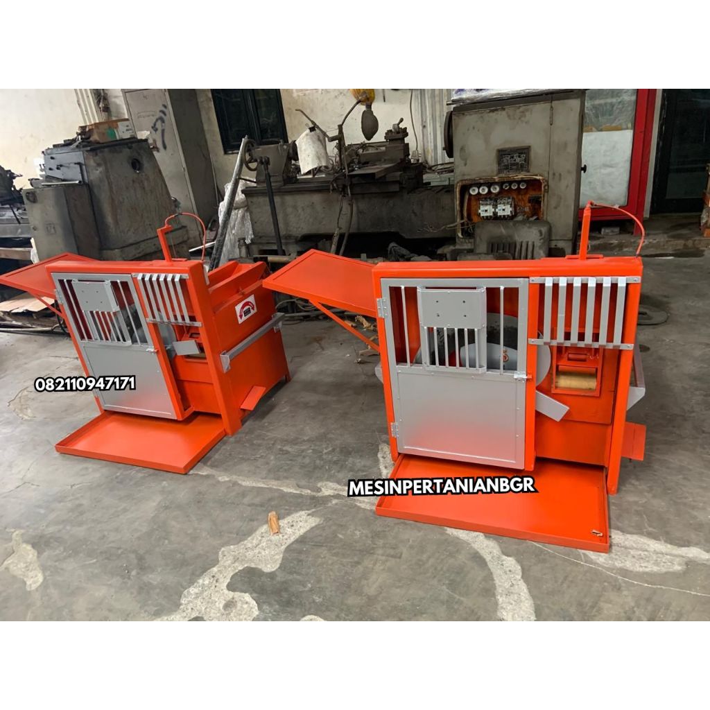 Mesin Perajang Tembakau Kapasitas 250 Kg + Penggerak Dinamo 1/4 HP