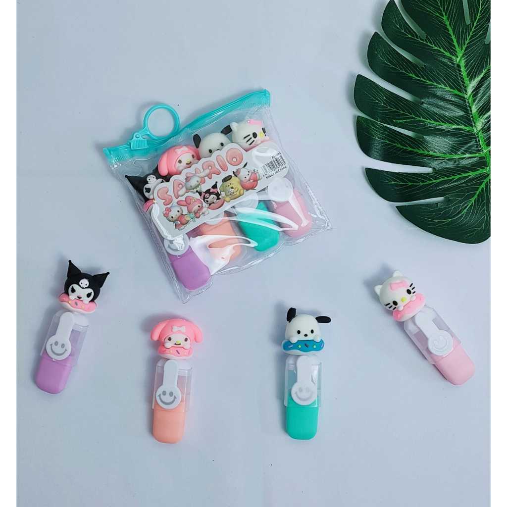 

Stabillo Mini - Stabillo Karakter 4 Pcs Warna Pastel Highlighter Motif Karakter