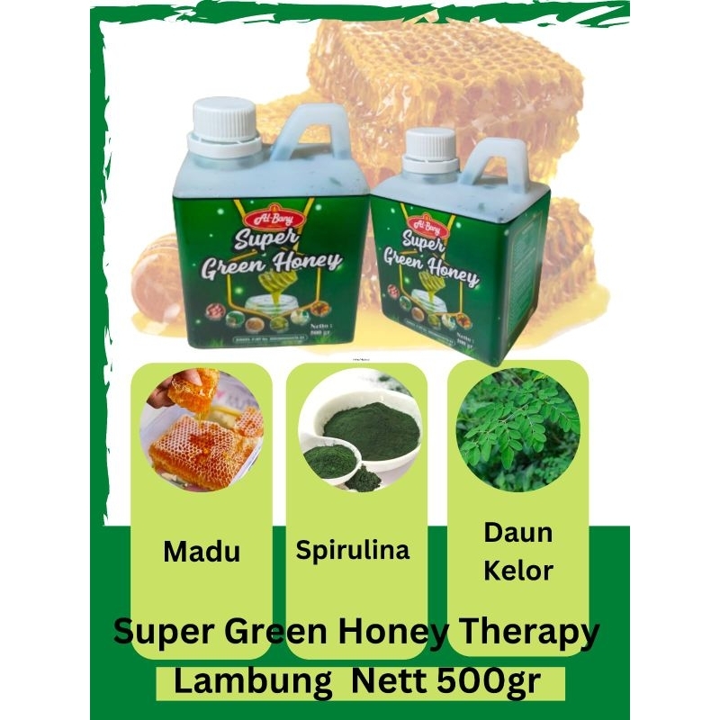

Bny31 Green Honey Al-Bany Nett 500gr