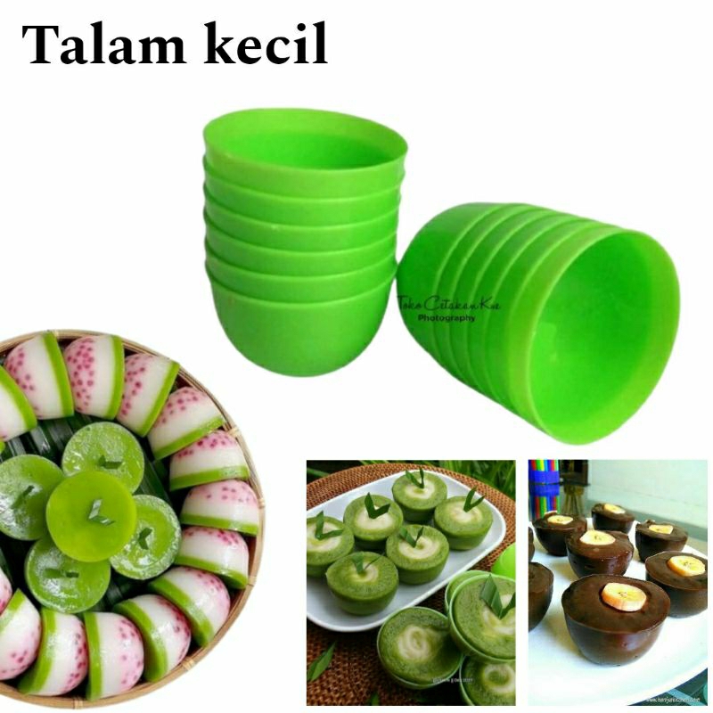 Cetakan Bolu Puding Talam Kue Cucing Talam Tradisional Bolu Ceplok Mini