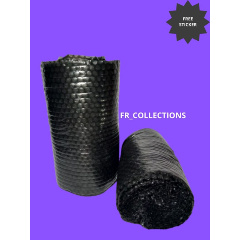 

FR_COLLECTIONS - Exstra Tambahan Bubble Wrap Warna Hitam