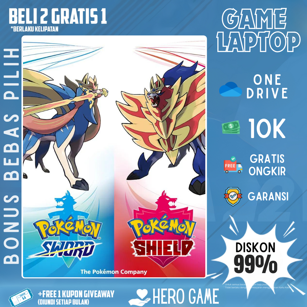 POKEMON SWORD AND SHIELD (EMULATOR) - LINK DOWNLOAD - GAME PC - GAME LAPTOP - GAME OFFLINE