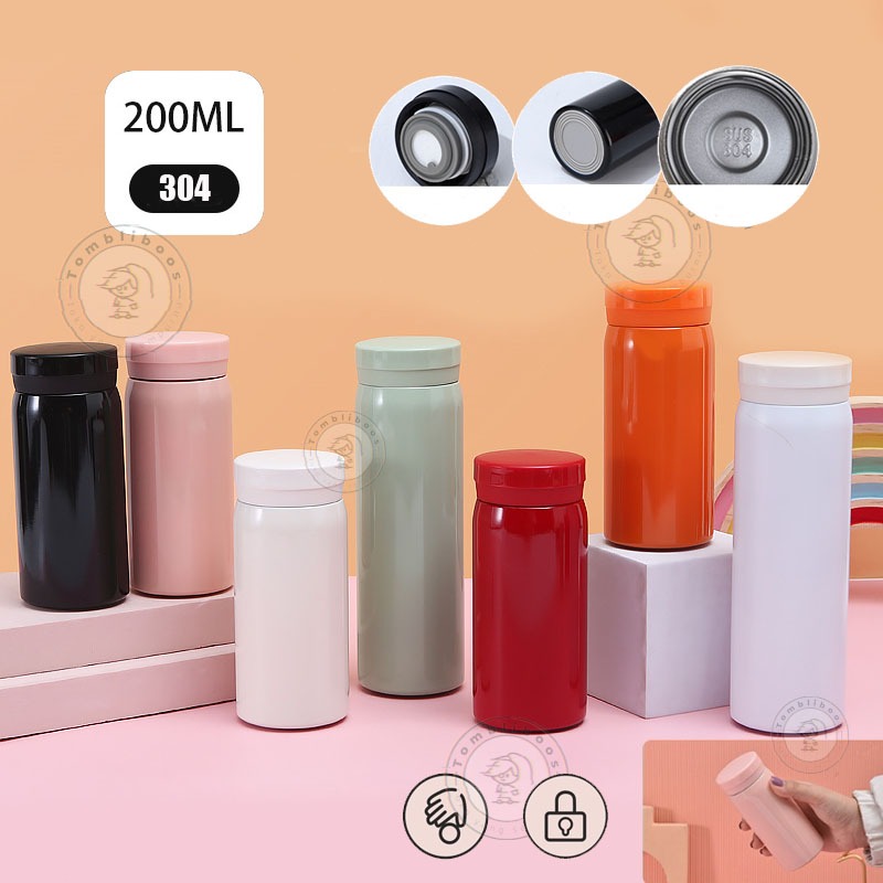 200ml stainless steel 304 termos mini vacuun cup hot&cool