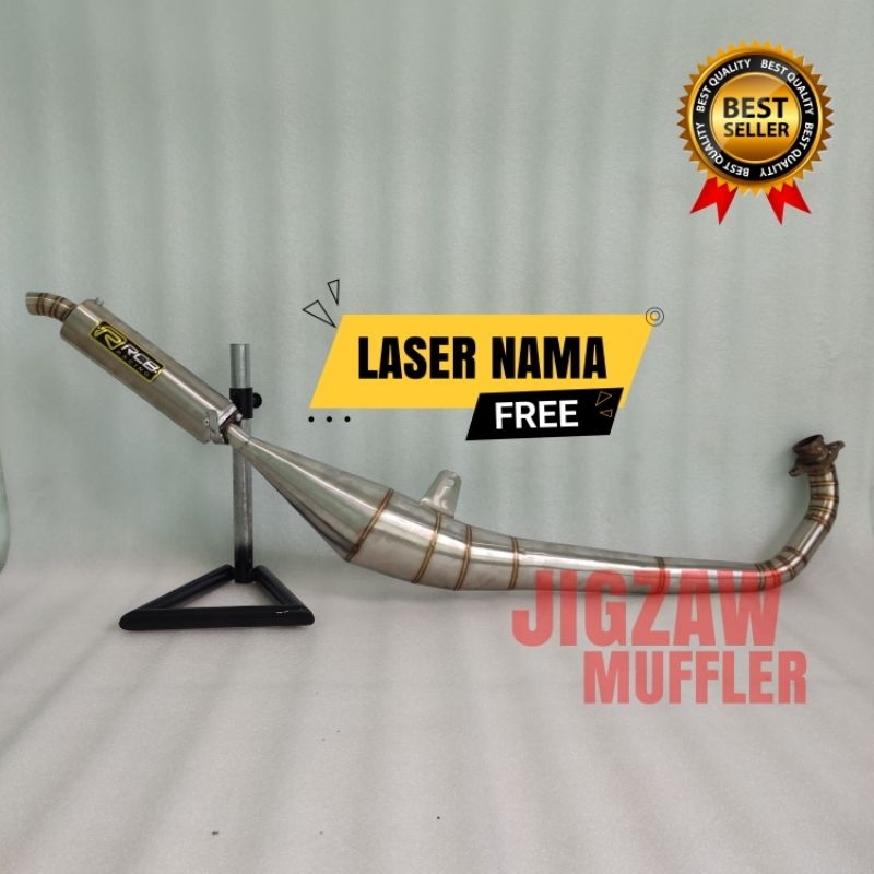 knalpot Rx King, spesial Kolong samping stainless