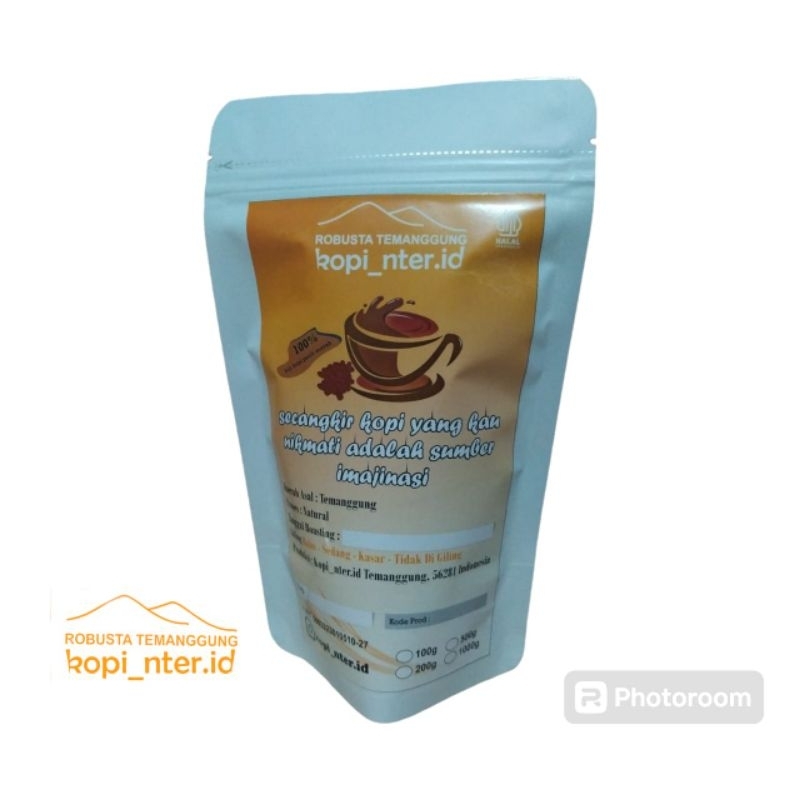 

kopi bubuk ROBUSTA TEMANGGUNG 400gr