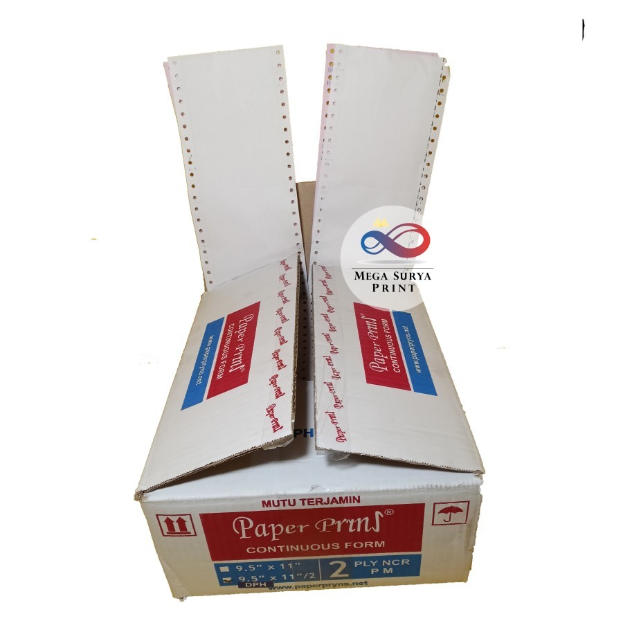 

Paper Print Continuous form Wartel 2 ply 9.5x11 PRS