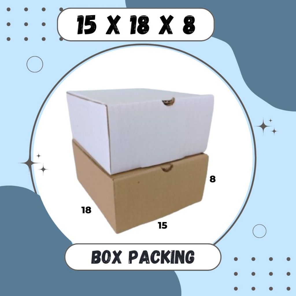 

Kardus 15x18x8 LD Box Madu Packing Hampers Kotak Kemasan Box Souvenir Karton Sparepart Minyak Wangi Aksesoris