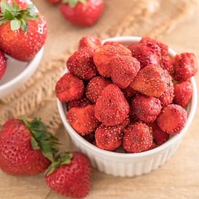 

NAKOCI Freeze Dried Strawberry - Snack Buah Kering Stroberi Premium 50gram