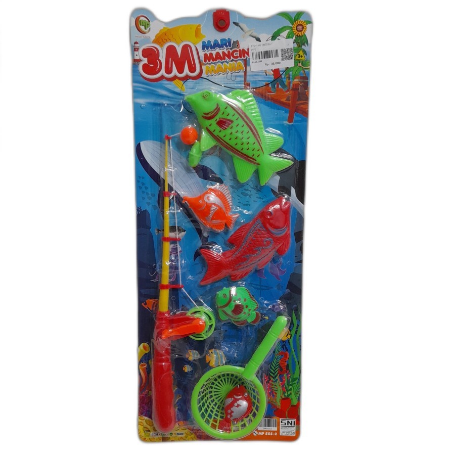Mainan Anak Pancing Pancingan Ikan Mancing Mania Mancing yuuu
