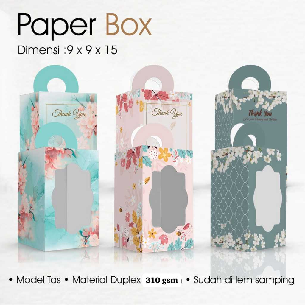 

Paperbox Souvenir Duplex Uk. 9 x 9 x 15 TAS BL