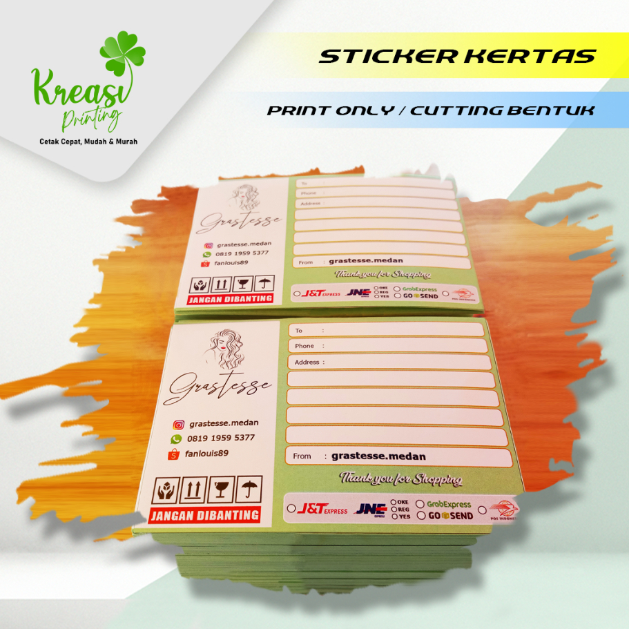 

CETAK STICKER KERTAS MURAH, CEPAT & BERKUALITAS