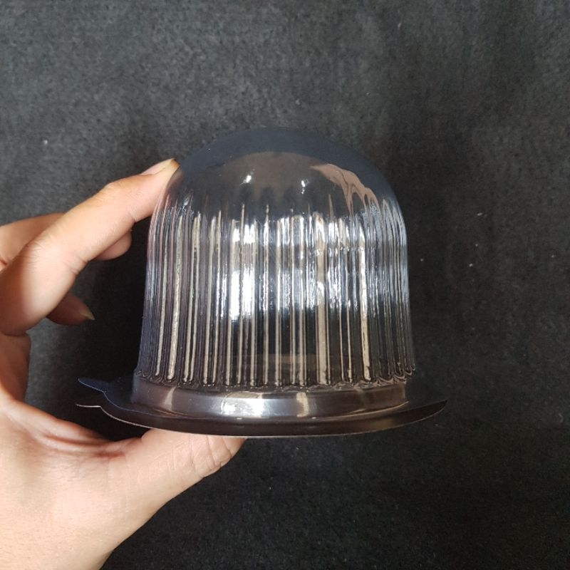 50pcs Mika Blackforest Besar Bulat / Mika Bola Besar / Mika Cup Cake , Puding / Mika Tray Brownies