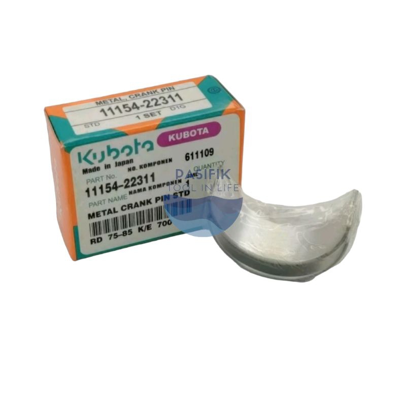 metal jalan (std) RD85 kubota CPM crank pin metal RD85 engine mesin kubota