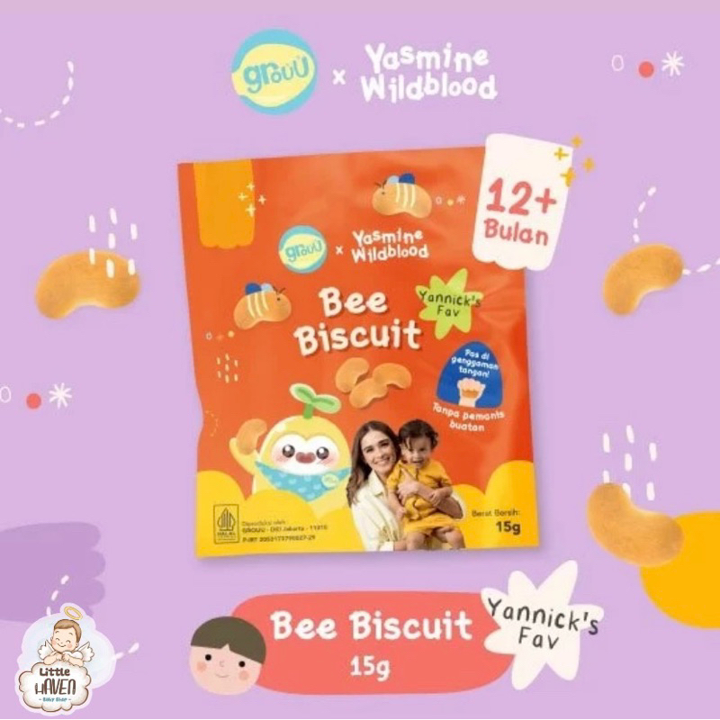 

GROUU x YASMINE WILDBLOOD [ BEE BISQUIT 15gr ]