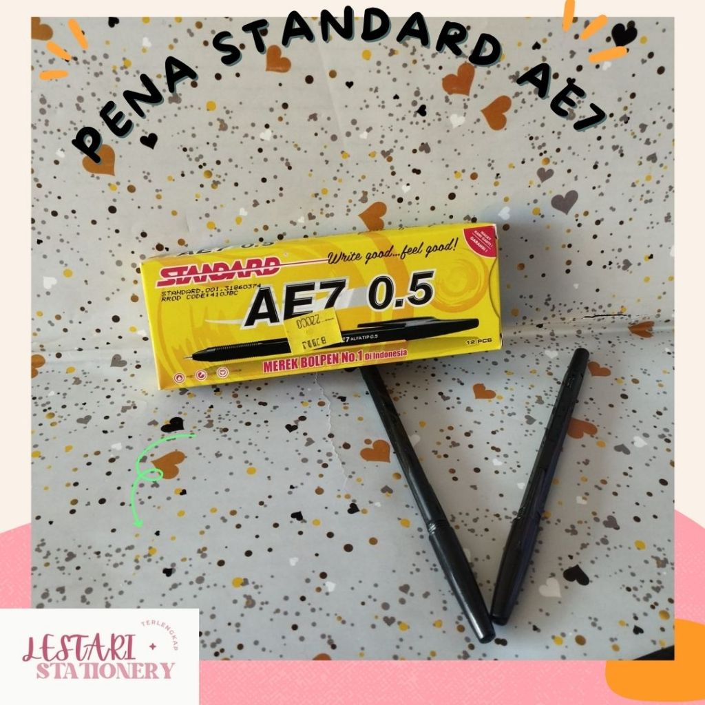 

(1pcs)Pena Standard AE7 | Pena Murah | Lestari Stationery