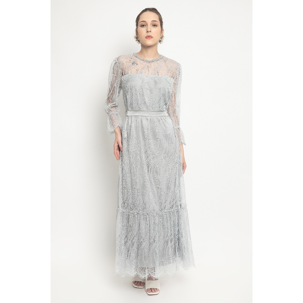 ATELIER MODE Chantilly Lace Belt Dress Mia
