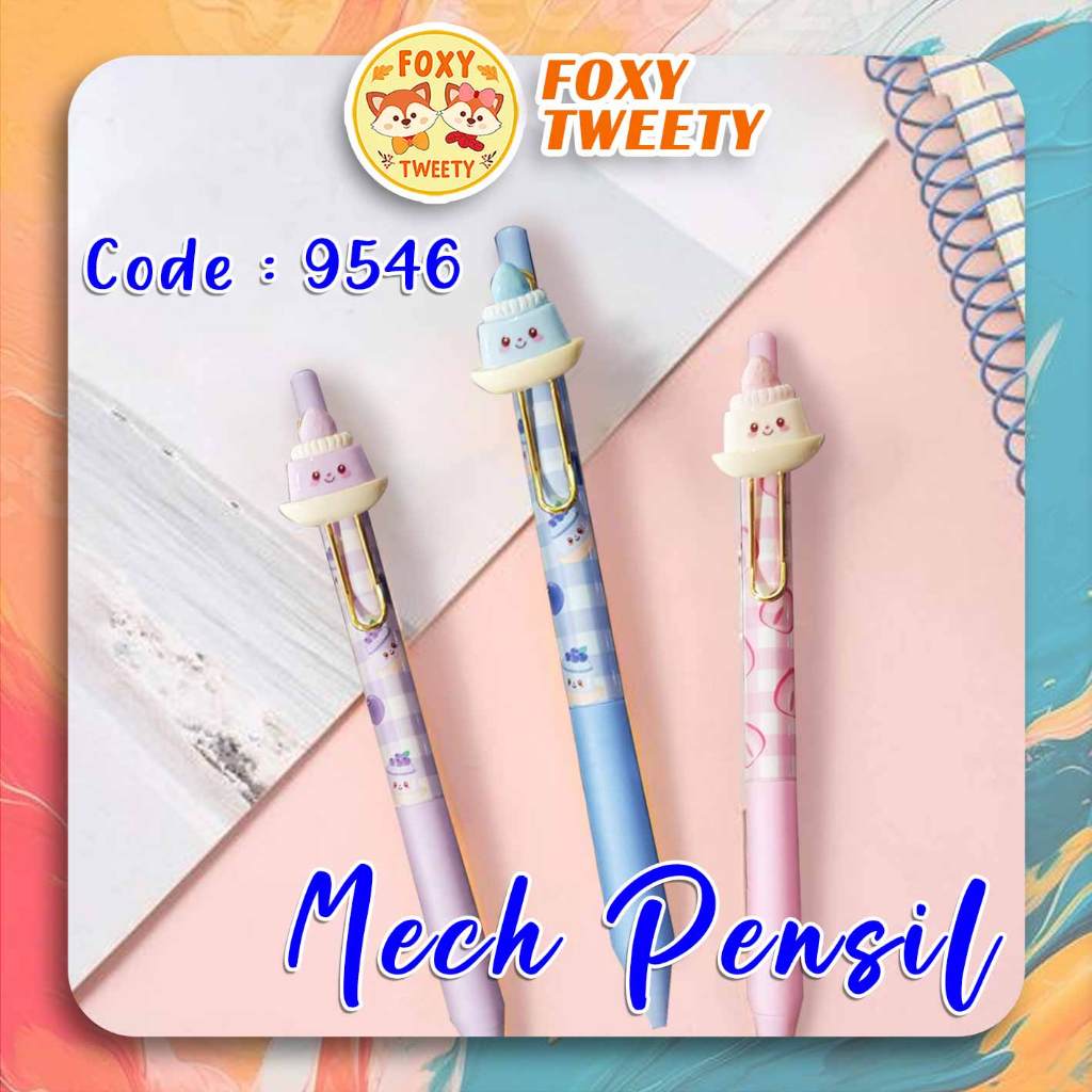 

Mech Pensil 2mm WB-9546 - Cake