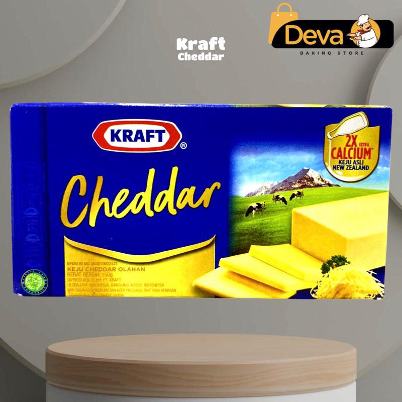 

Kraft Cheddar - Kraft Keju Cheddar 165gr