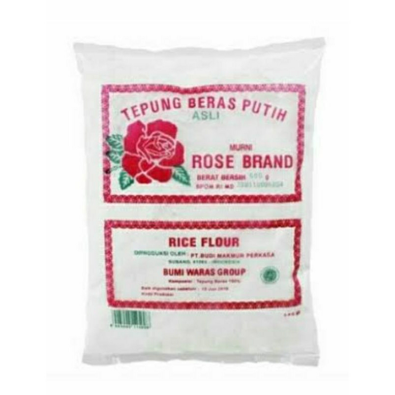 

tepung beras rose brand 500g