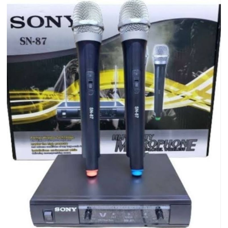 Mic wireless sony sn87