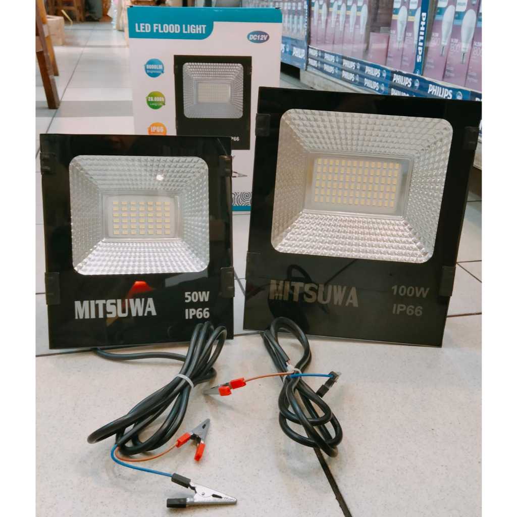 LAMPU SOROT IP66 OUTDOOR DC 12VOLT LAMPU SOROT DC 12V