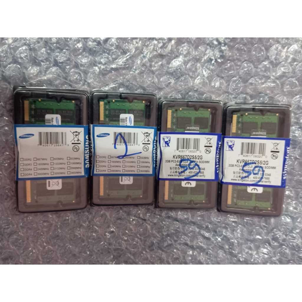 RAM SODIM DDR 2 2GB PC 6400/5300 RAM LAPTOP