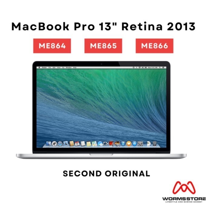 MacBook Pro Retina 13 Inch 2013 ME864 Original