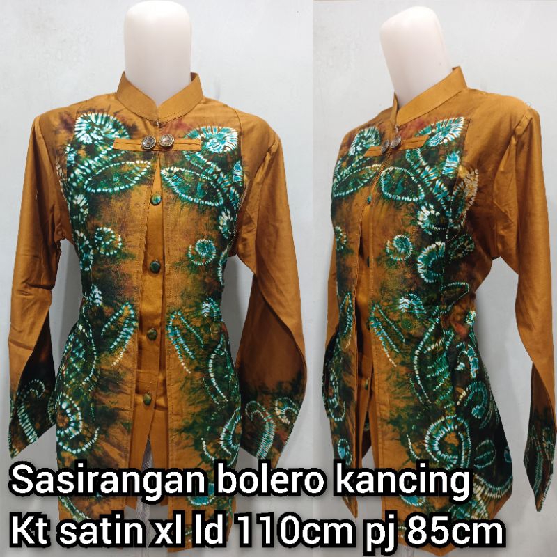 sasirangan wanita bolero sasirangan