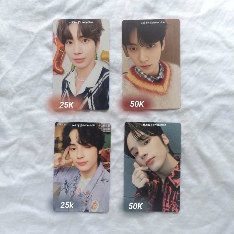 Photocard Official TXT - Tomorrow X Together (Soobin Taehyun Huening Kai Deco Kit Season Greeting 20