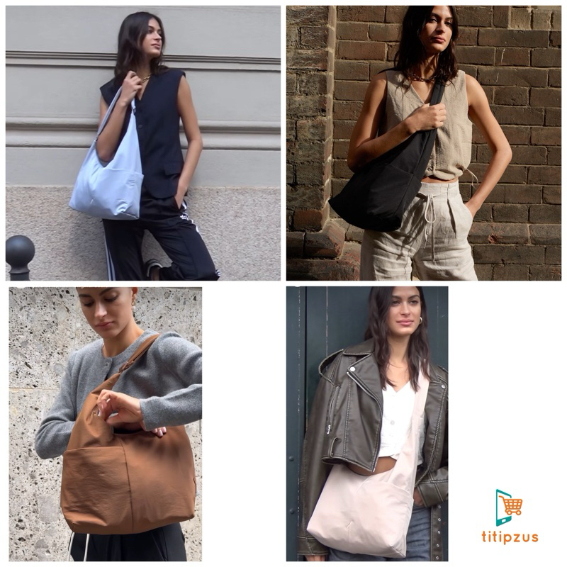 The Paper Bunny Midi Arc Swing Bag READY STOCK