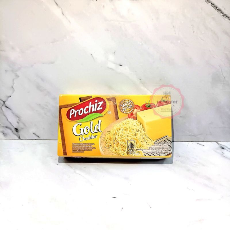 

Keju Cheddar/ Cheddar Cheese Prochiz Gold 160gr