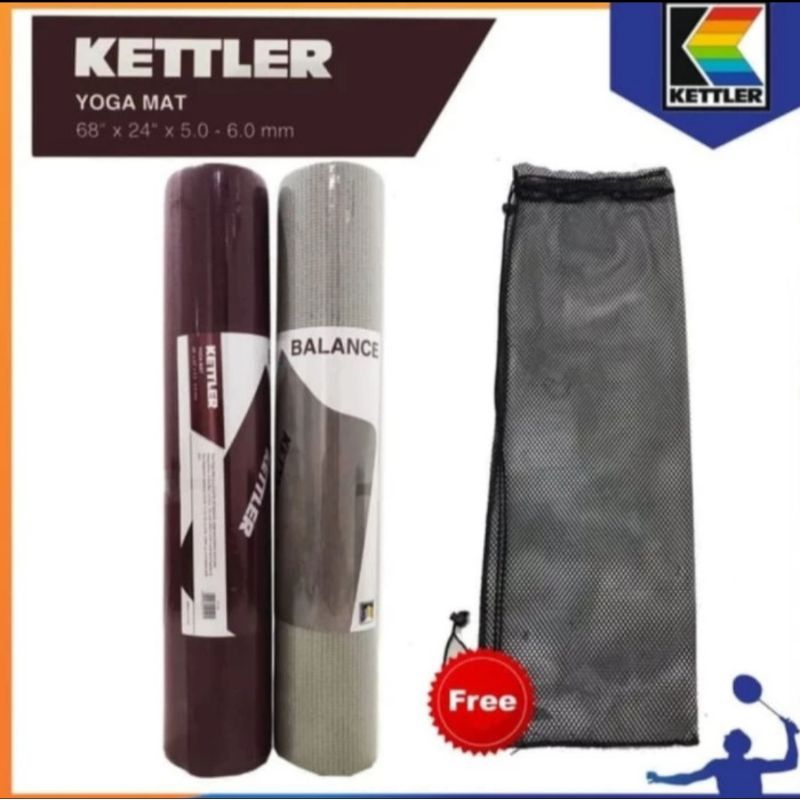 Kettler Matras Yoga 6mm / Yoga Mat Kettler 6mm / Matras Yoga