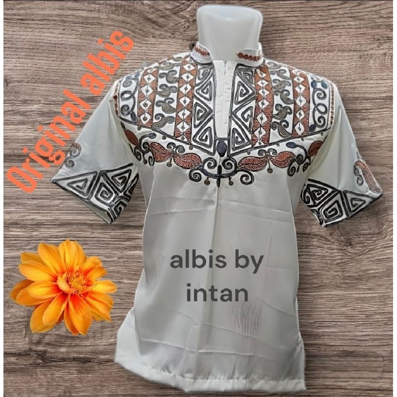 Koko Albis Putih Bw orange abu